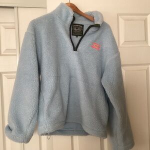 Dairy boy light blue pullover jacket. Size M/L